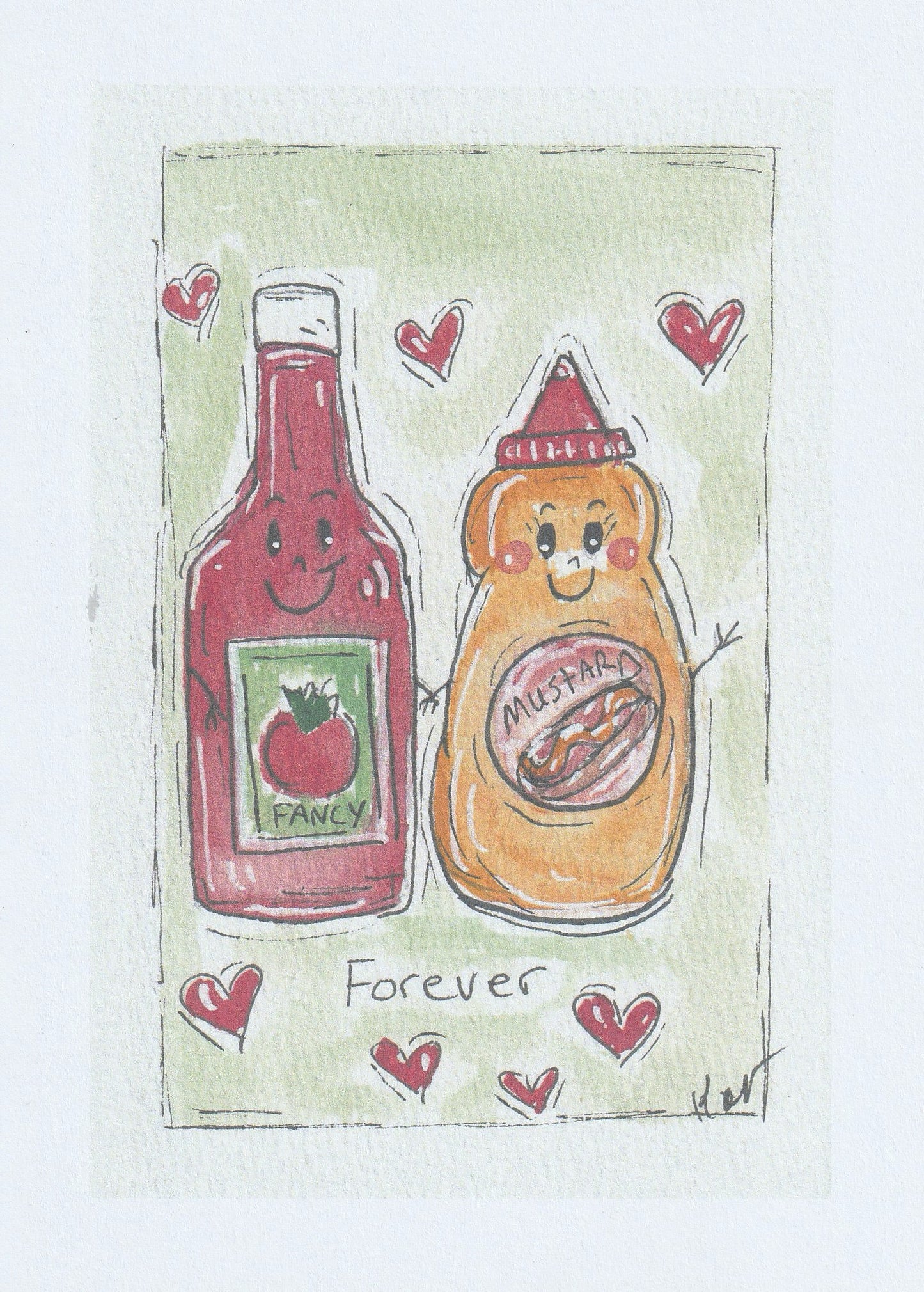 Ketchup and Mustard Love