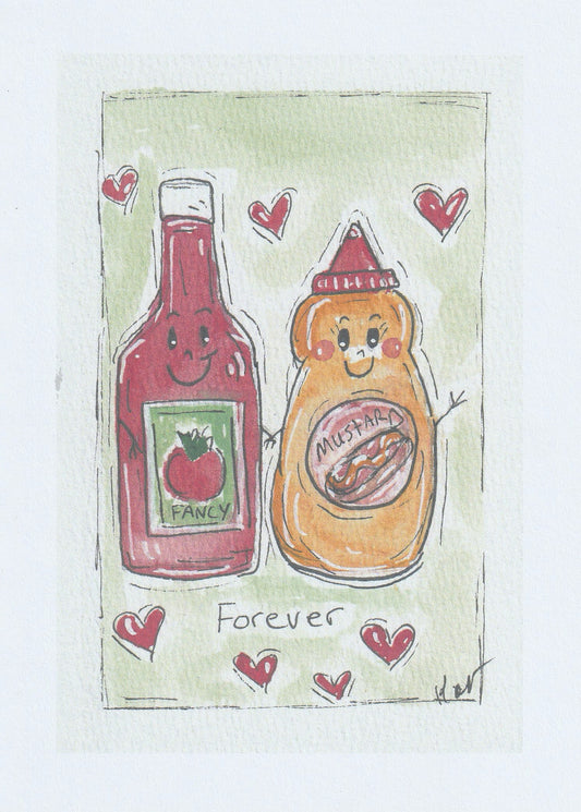 Ketchup and Mustard Love